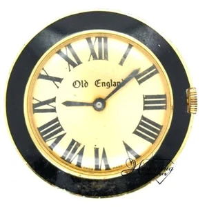 1968 Old England Black Bezel Watch-Starts/Stops-Parts/Repairs - Picture 1 of 6