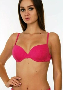 Badeanzug Oberteil 100C (85C eu) mit Schale CHERRY BEACH Rautenprint Fram - Bild 1 von 4