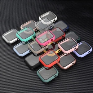 Etui na Apple Watch Series 9 8 7 6 5 4 SE Futerał ochronny Case 38/40/41/42/44/45mm - Zdjęcie 1 z 45