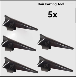 5 x Pick Acciaio Inox Sezionamento Capelli Mignolo Uso Dito UK Ingrosso - Foto 1 di 2