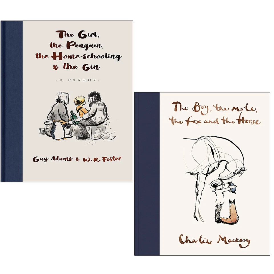 The Boy The Mole The Fox and The Horse By Charlie Mackesy & The Girl the Peng...
