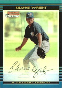 2002 Bowman Chrome Refractors #162 Shayne Wright