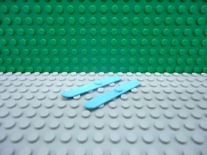 Lego mini figura 1 par de esquís de nieve azul mediano NUEVO - Imagen 1 de 1