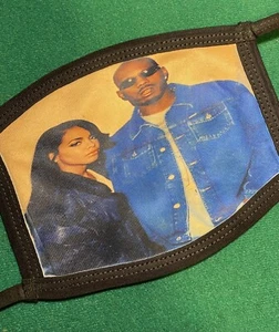 DMX Aaliyah Super Star R&B Singer Face Mask Reusable Washable Double Layers - Picture 1 of 6