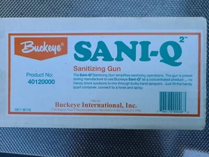 Buckeye Sani-Q Sanitizing Gun, Bu-40120000 - Picture 1 of 1