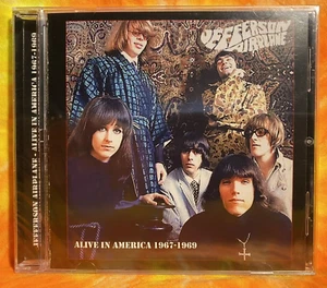JEFFERSON AIRPLANE Alive In America 1967-1969 CD *NEW & SEALED* - Foto 1 di 2
