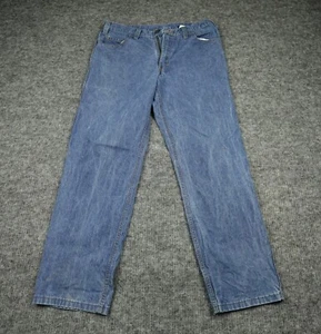 Workrite FR Jeans Mens 35X31 Blue Denim Construction Workwear Flame Retardant - Picture 1 of 21