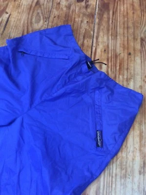 Pantalones de chándal vintage años 80 PATAGONIA para hombre medianos M al aire libre repelentes al agua azules Foto 1 de 4