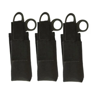 3 Pcs Military Medical Scissor Pouch MOLLE Flashlight Bag Hunting Accessory Pack - Picture 1 of 8