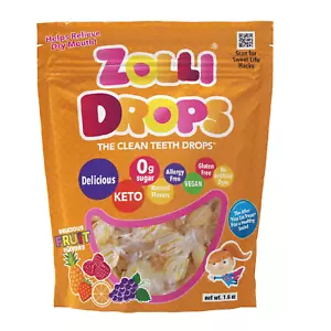 Zollipops | Clean Teeth Zolli Drops Anti Cavity, Sugar Free Candy with Xylitol - Picture 1 of 2