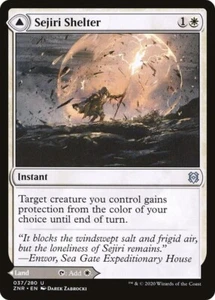 *foil* SEJIRI SHELTER / SEJIRI GLACIER Zendikar Rising MTG Magic NM - Picture 1 of 1