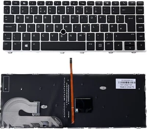 Teclado HP EliteBook 840 G5 846 G5 745 G5 diseño trackpoint - Imagen 1 de 1