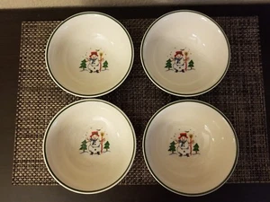 Pfaltzgraff Snow Village Cereal/Soup Bowl, Christmas Dishes - Sold Separately - Picture 1 of 3