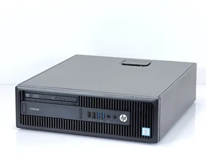 HP 800 G2 Windows 7 Pro PC Intel i3 6100 3,7GHz 128GB SSD 500GB 8GB LPT RS-232 - Bild 1 von 4