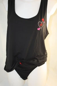 Agent Provocateur ~ LOVIE ~ vest knickers pyjama set BNWT black AP 7 UK 18 - Picture 1 of 8