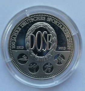 DOSB Sportabzeichen Münze In Silber - Bild 1 von 3