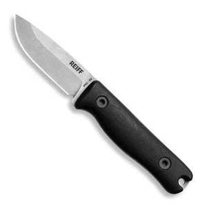 Reiff Knives F3 EDC Fixed Blade MagnaCut Matte Stonewash Black Micarta Kydex - Picture 1 of 4