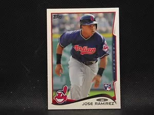 2014 Topps #424 Jose Ramirez RC - Picture 1 of 2