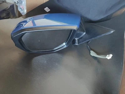 2016 Honda Civic седан левое боковое зеркало обзора со стороны водителя цвет синий - Изображение 1 из 4