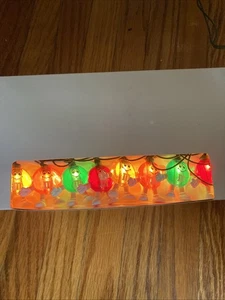 3 Sets of M&M's Happy Lights Multi Color 30" String 20 Colorful M&Ms Lights Work - Picture 1 of 9