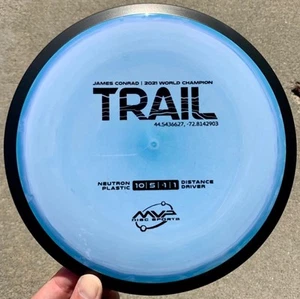 Axiom MVP Neutron Trail - Transitional Color Swirl James Conrad Series Disc Golf - Picture 1 of 23