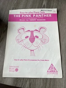 The Pink Panther Easy-to-play Piano Solo Northridge Music 1963 - Bild 1 von 2