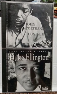 2x HERITAGE JAZZ MUSIC CDS NEW John Coltrane Lush Life & DUKE ELLINGTON LONDON - Picture 1 of 6