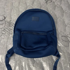 Dagne Dover Backpack Dakota Neoprene Blue Travel Office Gym Water Resistant - Picture 1 of 10