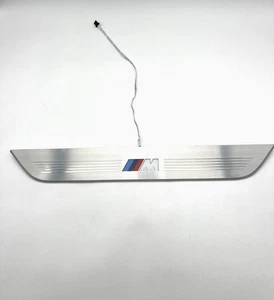 2016-2022 BMW 7 SERIES M-STYLE DOOR SILL SCUFF PLATE TRIMS ILLUMINATED - Picture 1 of 16