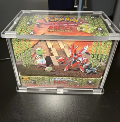 Pokemon Mazzi Sigillati Wotc Box Empty Neo Discovery 2001 Italiano No Set Base  - Immagine 1 di 4