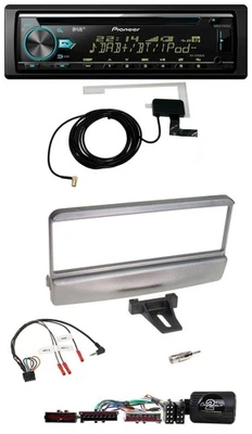 Pioneer MP3 Lenkrad CD USB DAB Autoradio für Ford Mondeo 2000-2002 silber - Bild 1 von 4