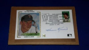 HARMON KILLEBREW 3RD EAST COAST NATIONAL BASEBALL SHOW 1990 POST MARKED & SIGNED - Bild 1 von 2