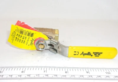 Apollo 70-101-2741, 1/4" Female Bronze Ball Valve 600CWP, 1914A - Image 1 of 4