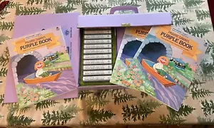 RARE VINTAGE 1985 OPEN SESAME PRAIRIE DAWN'S PURPLE BOOK ESL Chinese Set Oxford - Picture 1 of 21