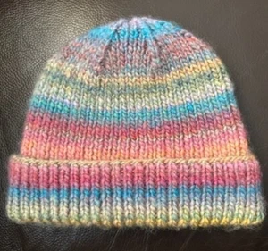 FA022 KNITTING PATTERN EASY KNIT RIB HAT 9 SIZES NEWBORN-ADULT JEWELSPUN CHUNKY - Picture 1 of 3