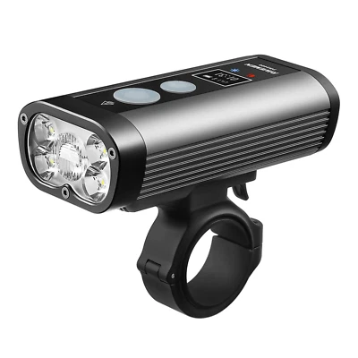 Ravemen PR2400 Luce Anteriore Bici Faro Bicicletta Fanale USB Ricaricabile OLED - Immagine 1 di 4