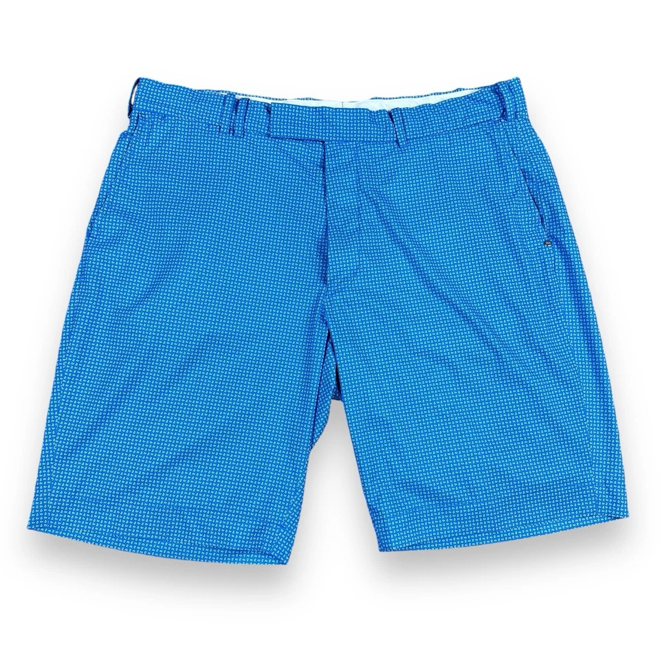 Pantalones Cortos de Golf RLX Ralph Lauren x PGA Tour Azul Claro Cachemira Cinta Talla 36 Foto 1 de 4