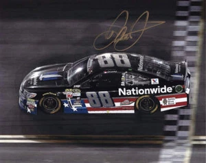 AUTOGRAPHED 2015 Dale Earnhardt Jr. #88 National Guard Patriotic DAYTONA NIGHT R - Picture 1 of 1