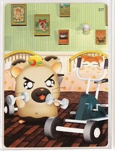 Carta del Tarot Hamtaro TCG No.017 AMADA Carddass Hámster Personaje de Anime Japonés - Imagen 1 de 4