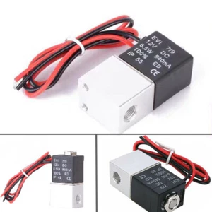 Control valves Exhaust valve Electric Air Water Solenoid Valve 12VDC 1X1/8" Inch - Picture 1 of 7