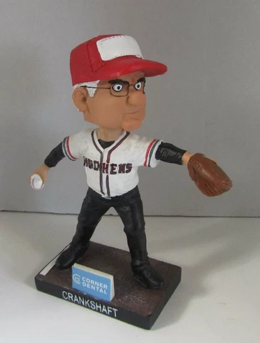 Toledo Mud Hens Crankshaft Comic Bobblehead SGA Detroit Tigers Bobblehead Cover