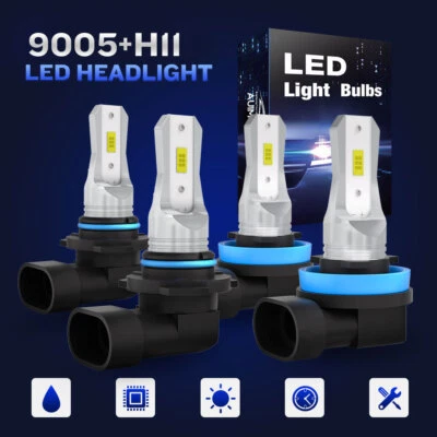 For Subaru Outback 2015 2016-2018 LED Headlights High Low Beam White Bulbs Kit - Image 1 of 4