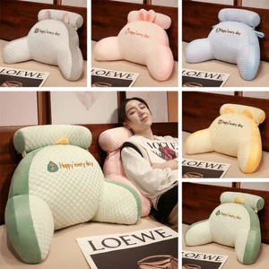 Bed Reading Lumbar Pillow Back Rest Lumbar Support Arm Seat Cushion Lounger Pads - Picture 1 of 15
