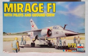 Kit Modelo Avión Ertl ESCI, Mirage F1 con Pilotos Tripulación de Tierra (9081) - Imagen 1 de 1