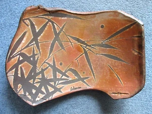 Vintage Tom Coleman riesige 21" Studio Kunst Keramik Platte Skulptur 18 Pfund - Bild 1 von 16