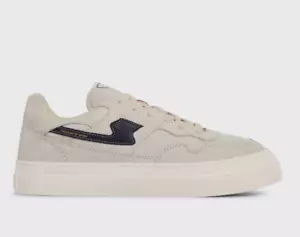 STEPNEY WORKERS CLUB YA09115 PEARL S-STRIKE SUEDE WHITE/BLACK SIZE 36-40 EURO - Picture 1 of 5