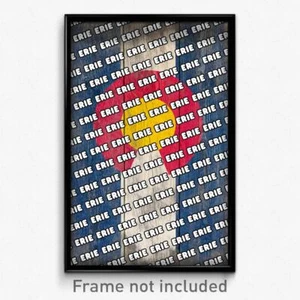 Erie Colorado Poster (CO City Souvenir 11x17 Town Print) - Picture 1 of 1
