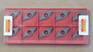 SANDVIK COROMANT INSERT VBMT 16 04 04-PF VBMT 331-PF GRADE 5015 | 10 PCS. - Picture 1 of 6