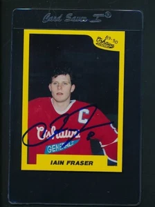 1989/90 77th Inning #19 Iain Fraser Oshawa Generals Signed Auto *C9839 - Picture 1 of 1