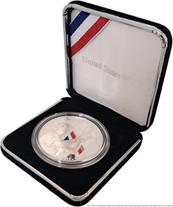 2011 US Mint 2011 September 11 National Medal Commemorative Silver Proof Coin - Imagen 1 de 10